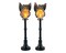 LEMAX Gargoyle Lamp Post, set of 2, Battery Operated (4.5V) #14829